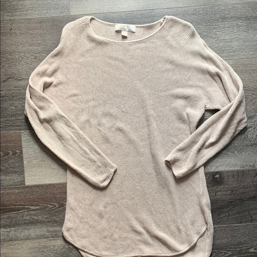 Michael Kors Beige Knit Top